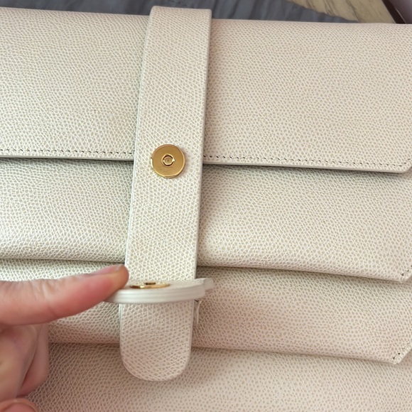 NWT Senreve Pebbled Italian Leather Crossbody Bag In Sand and dust bag included - Picture 11 of 14